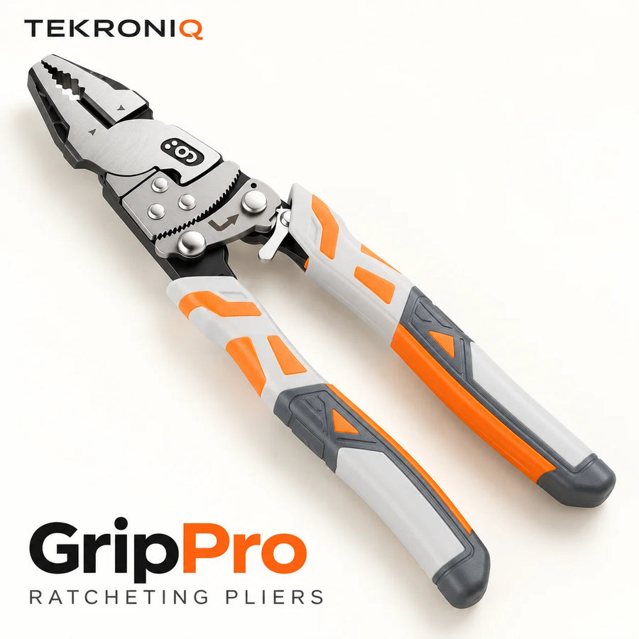 Tekroniq GripPro — Ratcheting Pliers