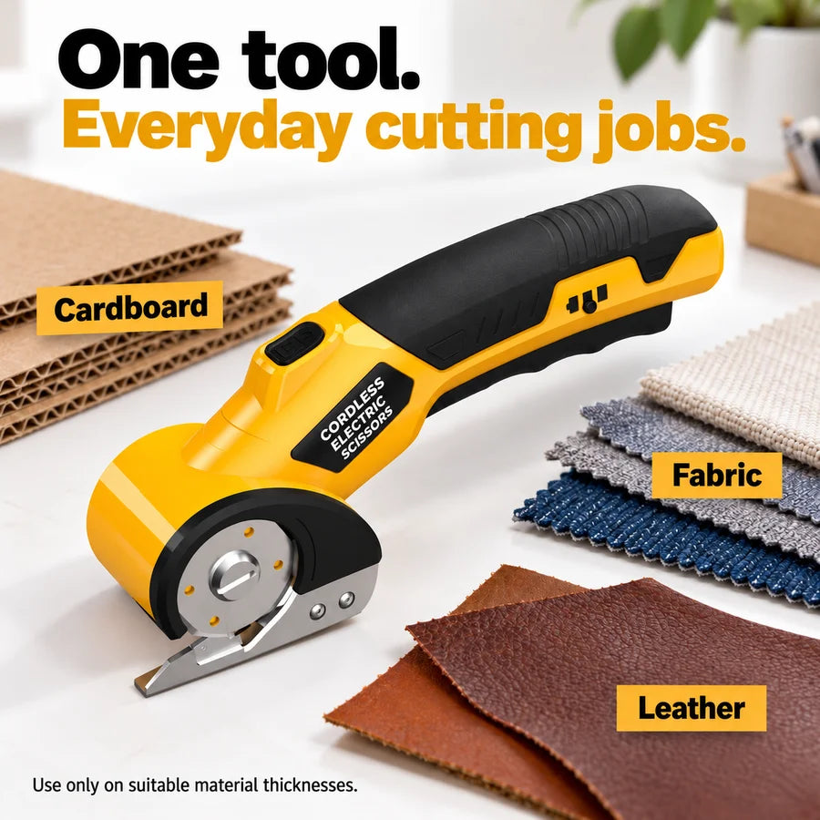 CutPro with cardboard fabric and leather
