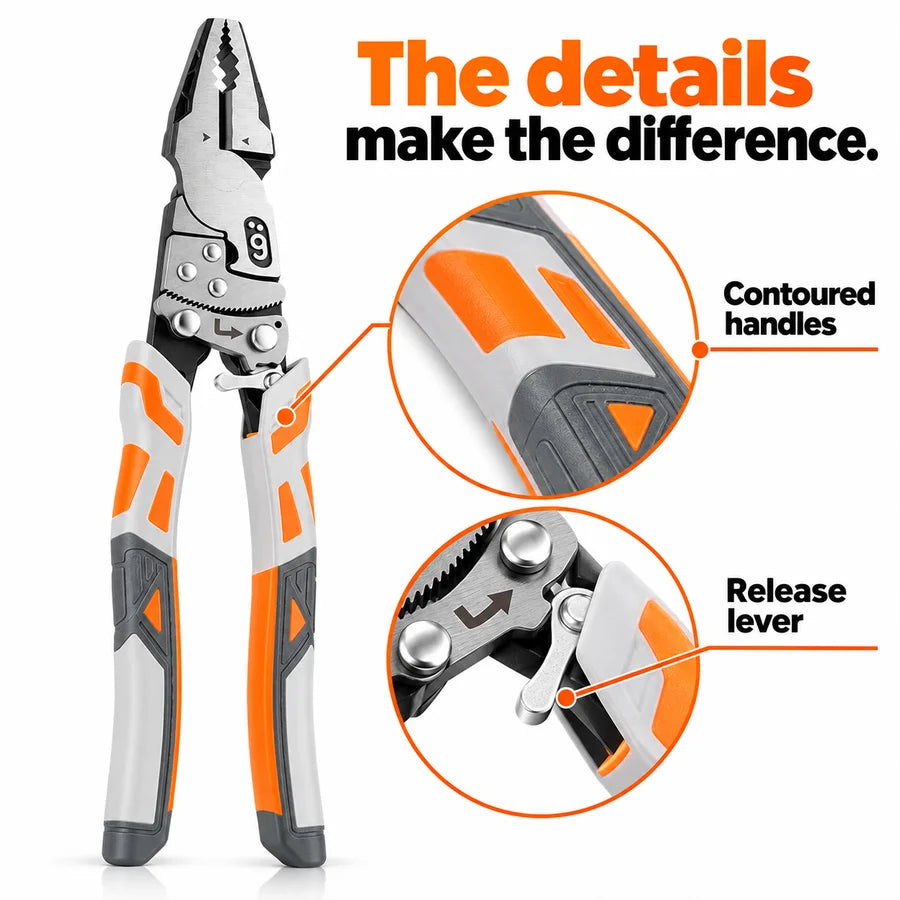 GripPro contoured handles and release lever